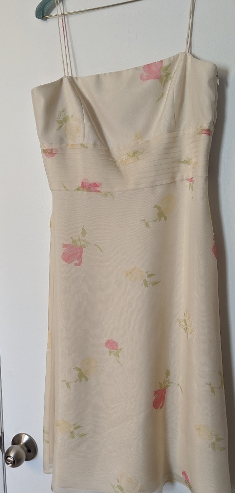 Ann Taylor Garden Party Silk Dress